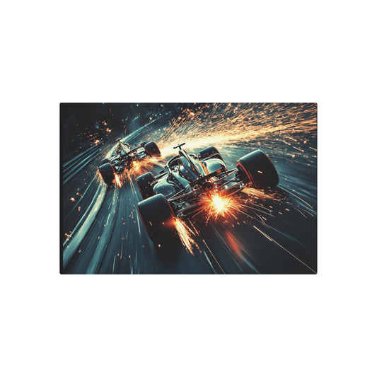 Dueling Sparks Design - Metal Sign