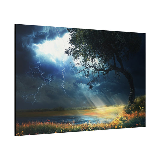 Stormy Lanscape - Canvas Art