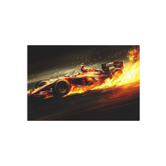Fire Design - Metal Art Sign