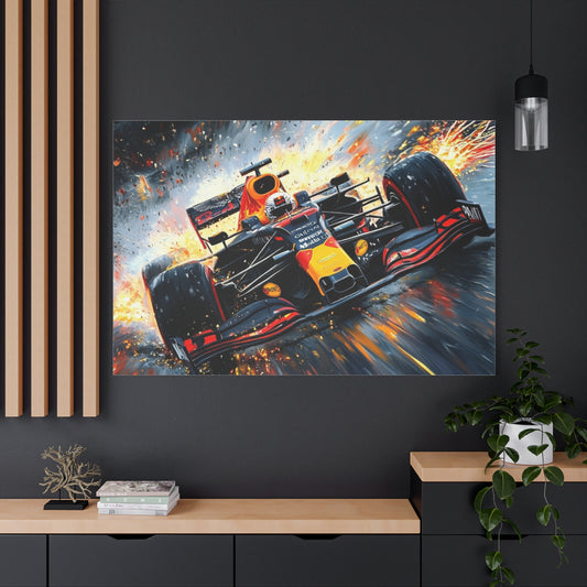 Vibrant Racer -  Canvas Art
